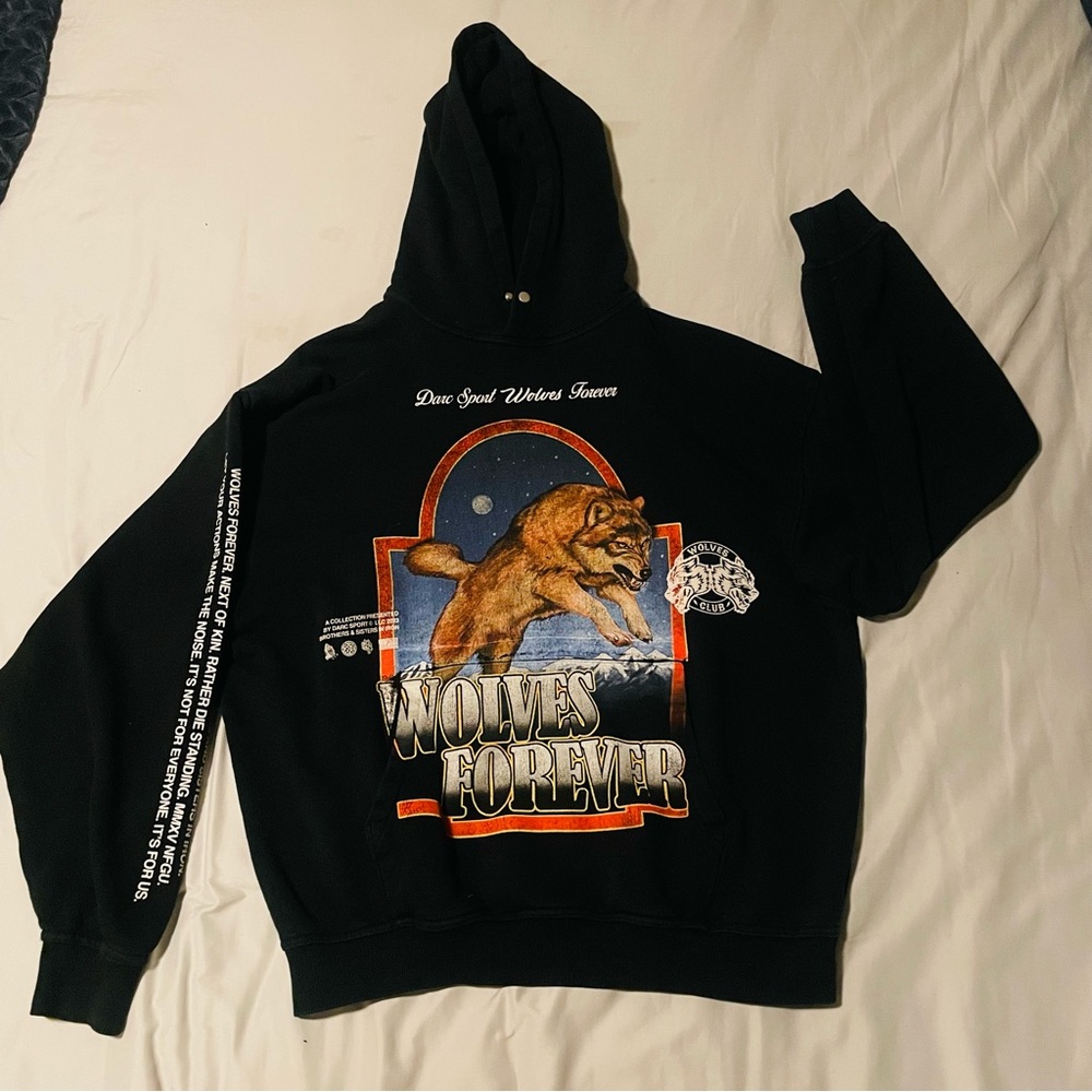 Darc Sport Black Wolves Forever Hoodie